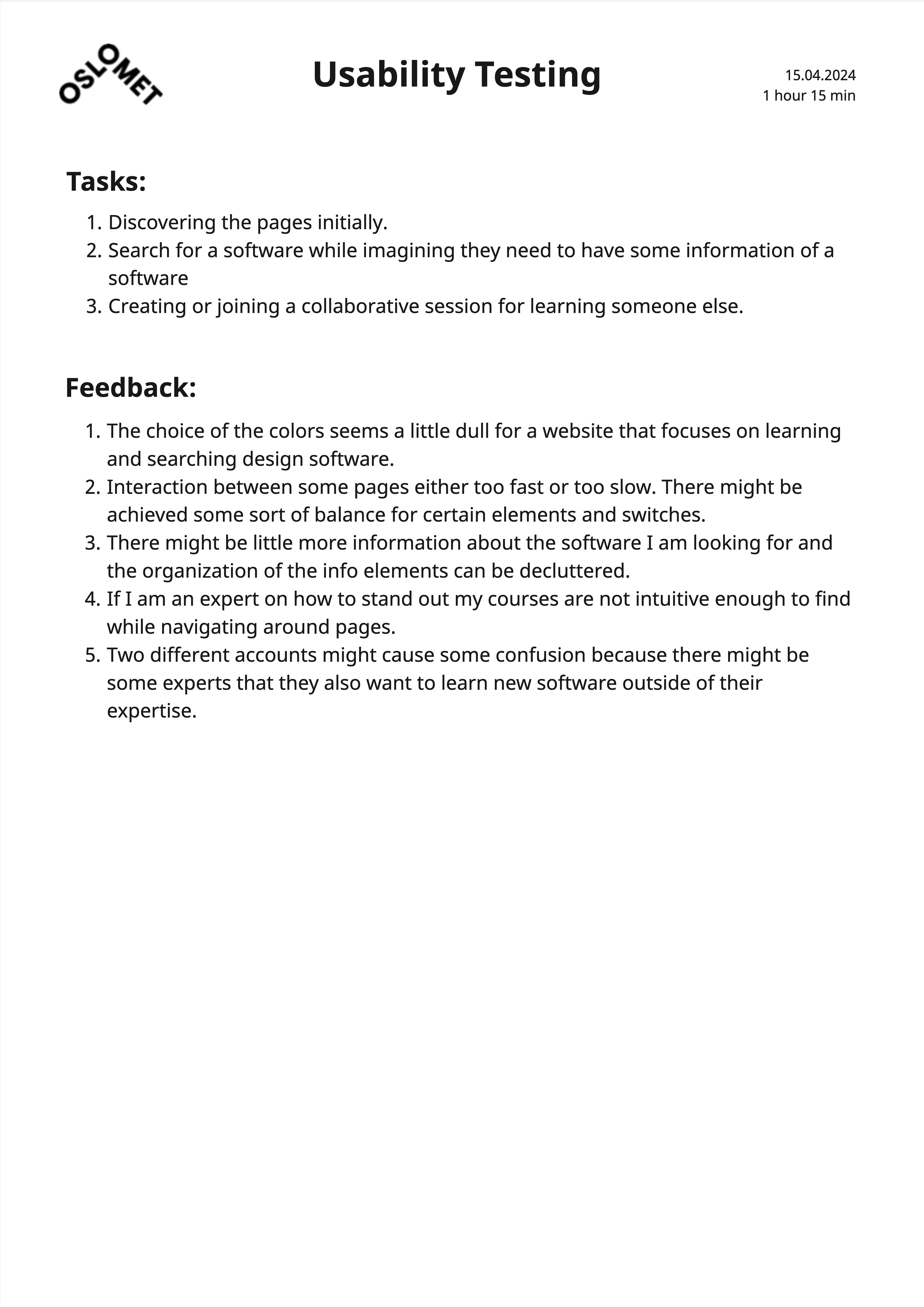 Interview Sheet 3